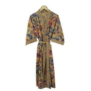Cotton Hand Block Printed Kimono Robe India NEW